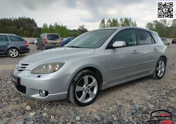 Mazda 3 cena 6900 przebieg: 194000, rok produkcji 2007 z Radzymin małe 529